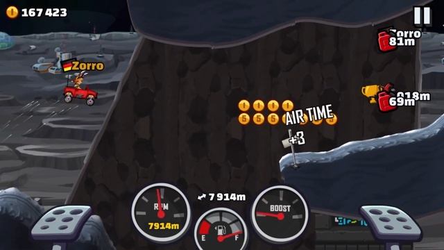HCR2 Hill Climber in Sky Rock Outpost 12.743m World Record смотреть онлайн