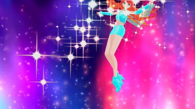 [MMD X Winx Club] Believix Transformation [Bloom X Aisha]