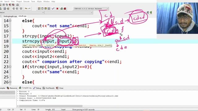 Inbuilt Functions and finding Prefixes of Strings смотреть онлайн