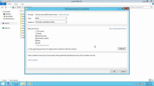 Configurar servidor de archivos en Windows Server 2012 смотреть онлайн