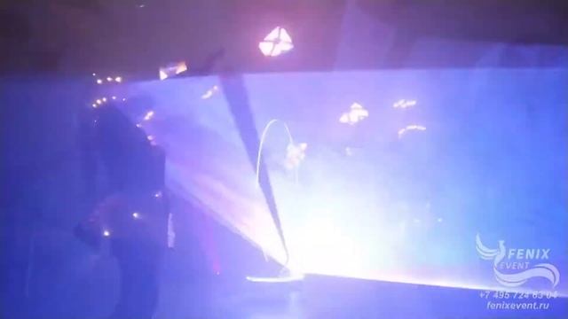 Заказать лазерное шоу на праздник, юбилей, свадьбу в Москве - световое лазерное шоу на корпоратив смотреть онлайн