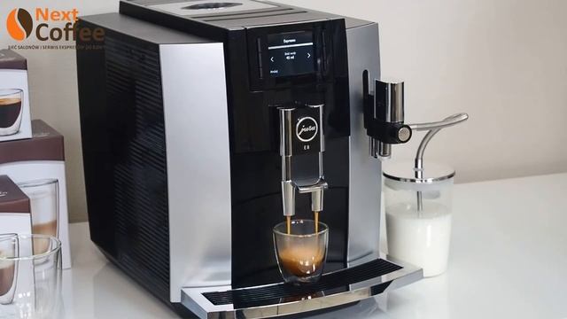 Ekspres do kawy JURA E8 PLATIN (model starszy od E8 (EB) - www.NextCoffee.pl смотреть онлайн