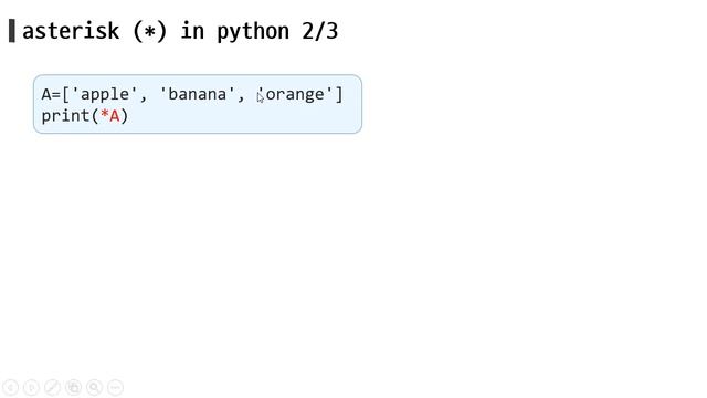 [이론] asterisk in python (container unpack) смотреть онлайн