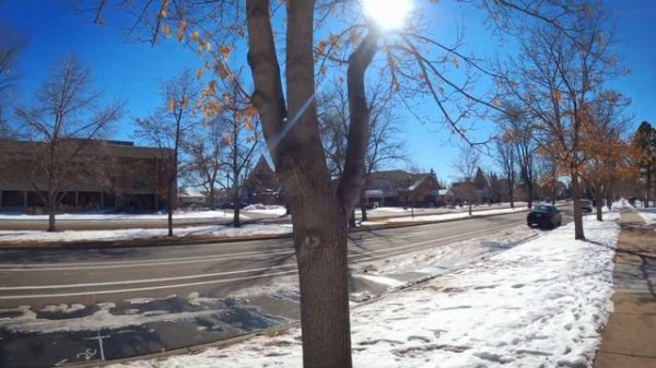 Colorado Springs Walking Tour - Walking Trails for Treadmill - 4K City Walks Virtual Walk