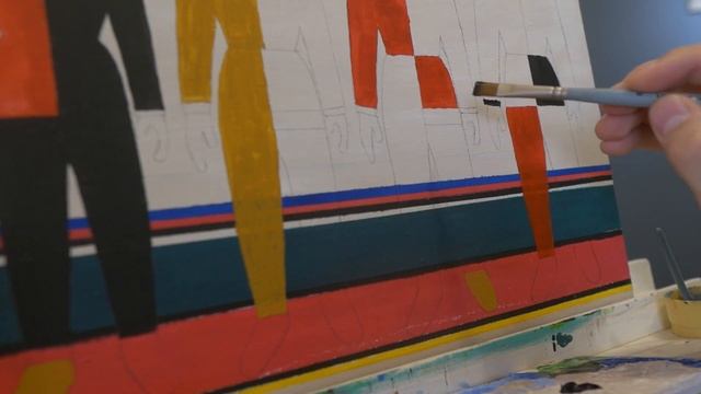 Дописал знаменитую картину Казимира Малевича смотреть онлайн