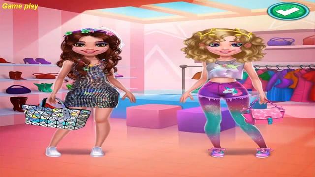 BFF Shopping Spree - Shop With Your Best Friend! Tabtale Dress Up & Makeover Games For Girls смотреть онлайн