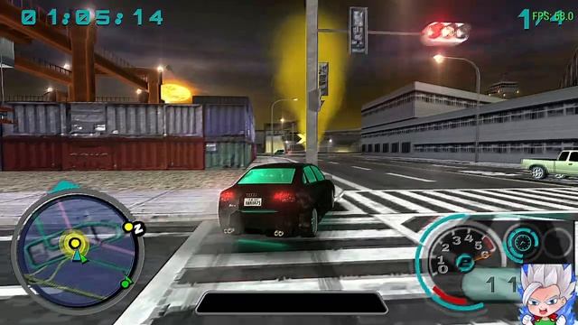 Midnight Club LA Remix Gameplay 4K 60FPS (PPSSPP)