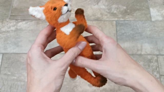 Teddy Fox Handmade Arttoy | Тедди Лис Ручная Работа смотреть онлайн