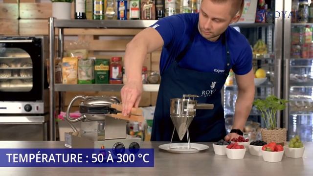 Gaufrier Bubble Royal Catering RCWM-1400-B | Présentation du produit смотреть онлайн