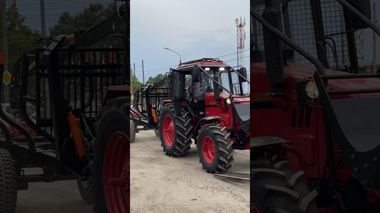 Мул лесовоз ! #фермер #farming #tractor #лесовоз #леснойприцеп #манипулятор #shorts смотреть онлайн