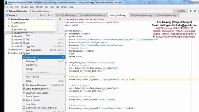 Selenium Python : Reporting using Allure Framework[CL/Wtsapp: +91-8743913121-to Buy Full Course] смотреть онлайн