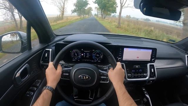 Kia Sorento IV 2021 1.6 T GDI I POV Test Drive 3 смотреть онлайн