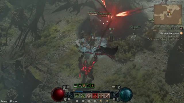 DIABLO 4 NECROMANCER GAMEPLAY - WORLD TIER 4 - STRONG NECRO BUILD смотреть онлайн
