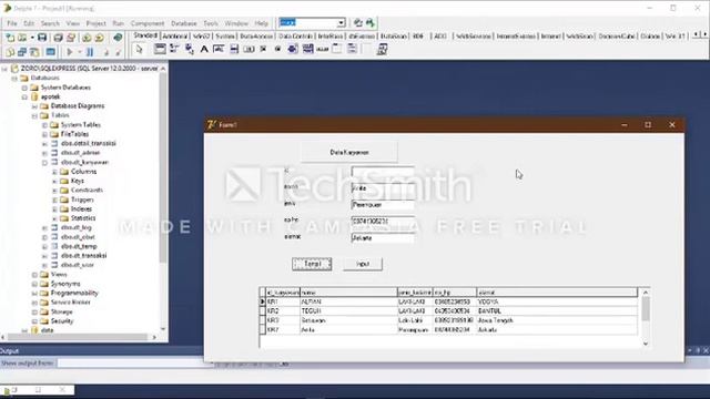 Client Server SQL Server Delphi LAN смотреть онлайн