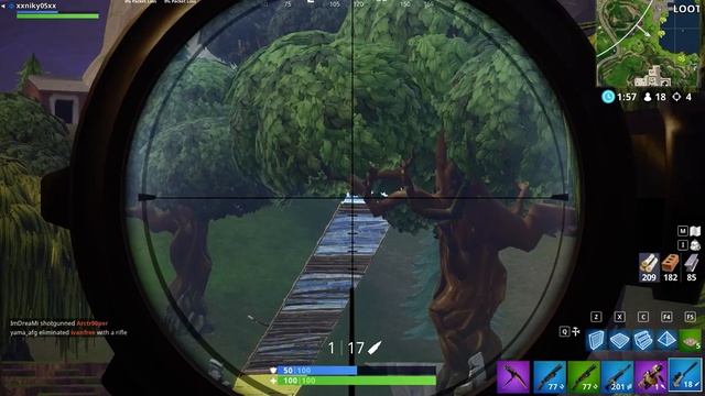 This Was Lit! - FORTNITE SNIPER KILL смотреть онлайн