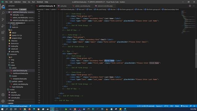 6 GET TO KNOW LARAVEL IT SERVICE MANAGER CUSTOMER REGISTRATION FORM DESIGN смотреть онлайн