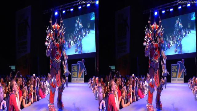 (3D) Cosplay based on World of Warcraft Battle for Azeroth / Comic con Epic con / смотреть онлайн