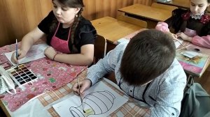 МАСТЕР-КЛАСС "СЕВАСТОПОЛЬСКАЯ РОСПИСЬ"