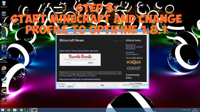 How To Install Optifine In Minecraft 1.8.1! (Minecraft Optifine 1.8.1 Download) смотреть онлайн