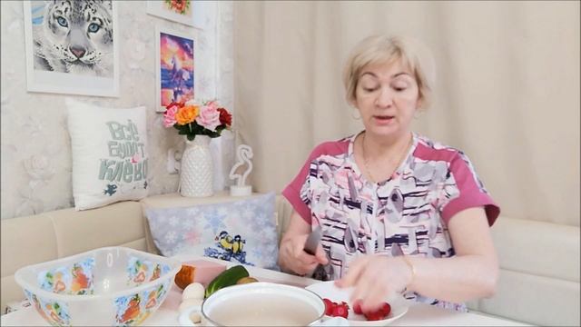 Утренняя разминка/ Делаем окрошку и болтаем/ Влог #Мамачоли