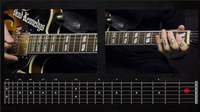 Sasha Rock'n'Roll guitar lessons- The Offspring (Come Out And Play) видео урок №7 tutorial смотреть онлайн