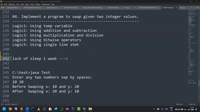 DSA with JAVA tutorials || Demo - 4 || by Mr. Prakash Babu On 31-08-2023 @9:15PM IST смотреть онлайн