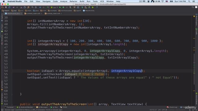 193.  JAVA  App Number 25   Part3   Predefined Methods for Manipulating Arrays