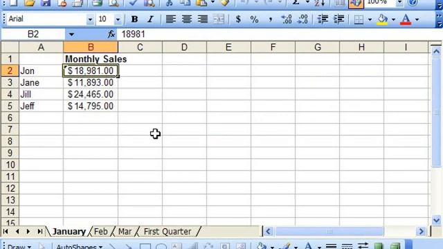 Excel 2003 Tutorial The Reviewing Toolbar Microsoft Training Lesson 17.4 смотреть онлайн