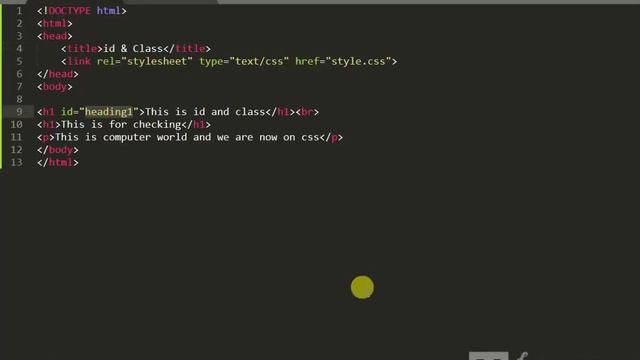 Difference between ID and class | ID and Class in CSS | Computer World смотреть онлайн