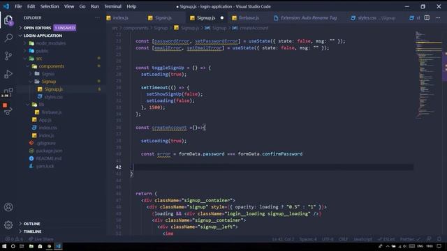 Create a Google Signin / Signup page with React and firebase | Pulkit Gupta смотреть онлайн