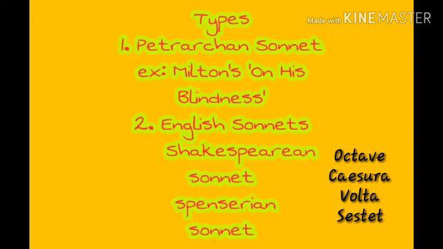 Sonnet - Orgin and Types in Tamil| தமிழ் смотреть онлайн
