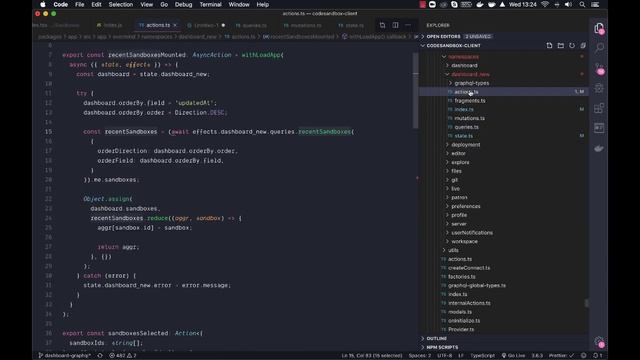 Evaluating Apollo and Overmind Graphql for Codesandbox dashboard смотреть онлайн