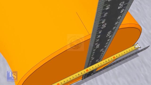How to mark the center of a 90 degree elbow. смотреть онлайн