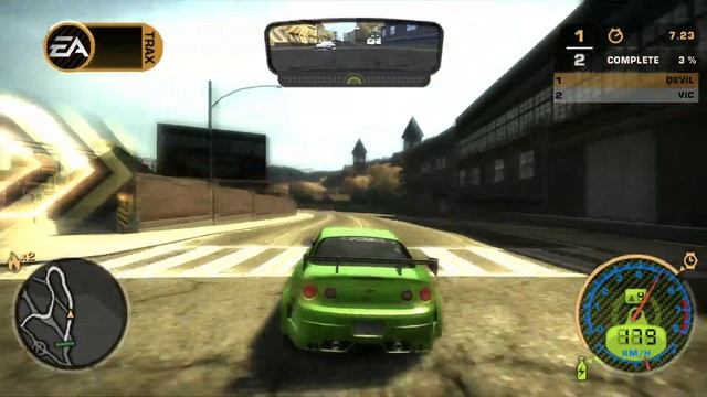 NFS: Most Wanted (2005) | Career | Chevrolet Cobalt SS | Blacklist #13 смотреть онлайн