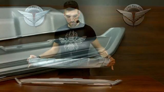 FRONT AND REAR BUMPER GUARDS SKID PLATES HONDA HR-V 2015 / DOKŁADKI ZDERZAKÓW HONDA HRV 2015+ смотреть онлайн