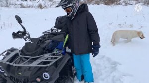 Обзор на КВАДРОЦИКЛ HAMMER 200 лучший