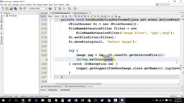 #091 Show Picture Or Image With Image stretch Scale J Frame In JAVA NetBeans تعلم الجافا من البداية смотреть онлайн