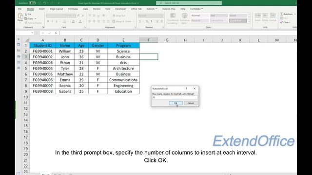 How To Insert Specific Number Of Columns At Fixed Intervals In Excel? смотреть онлайн