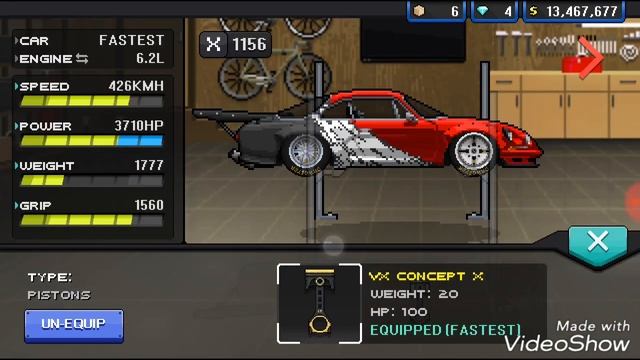Как выйти из 6.0 сек. в pixel car racer?! смотреть онлайн