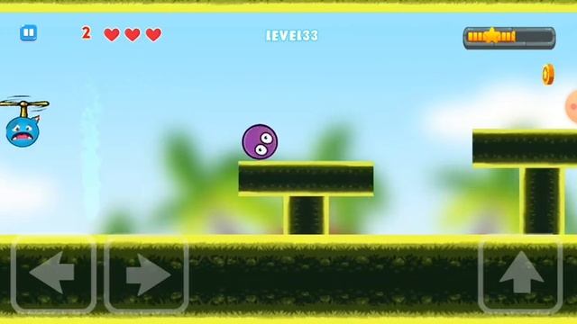 BOSSY BALL 4 | WALK THROUGH LEVEL 33 and LEVEL 34| Android devices смотреть онлайн