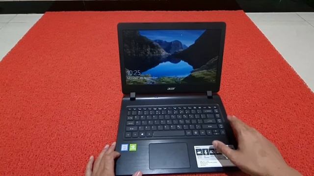 UNBOXING LAPTOP GAMING ACER ASPIRE CORE I3-7020 NVIDIA MX230 смотреть онлайн