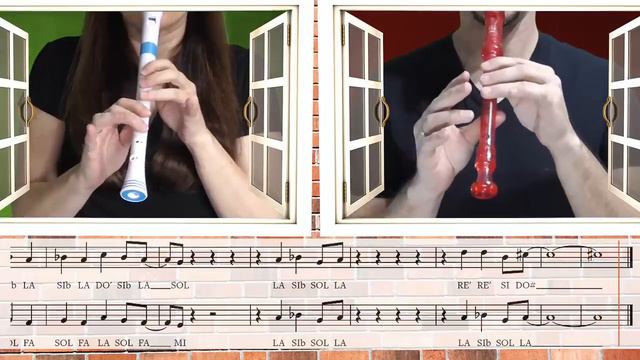 Resistiré - Tutorial flauta con partitura | Karaoke instrumental смотреть онлайн