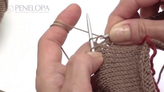 Прибавление петель из петли нижнего ряда смотреть онлайн