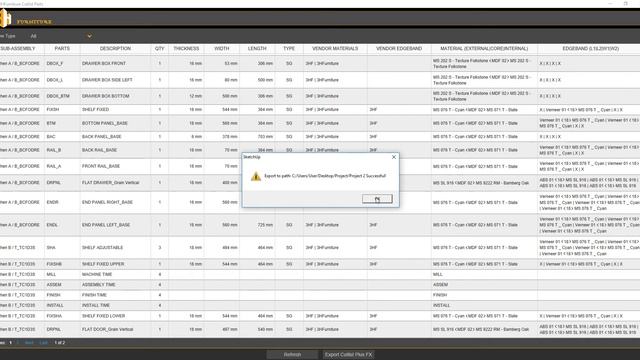 Sketchup Kitchen Export To Cutlist Plus FX For Manufacturing Projects
