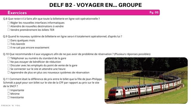 DELF B2 - Compréhension de l'orale [No. 19] | DELF B2 Listening Practice Test Online смотреть онлайн