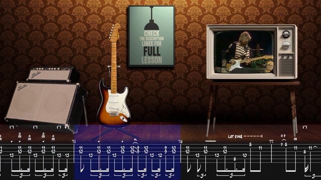 Eric Johnson - Zap - Guitar Tab - Lesson Tutorial - How to Play смотреть онлайн