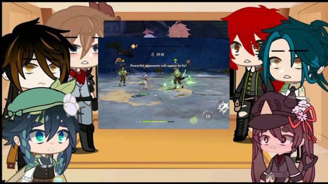 Genshin impact react to// Gacha life club// Traveler Lumine// Genshin Gacha смотреть онлайн