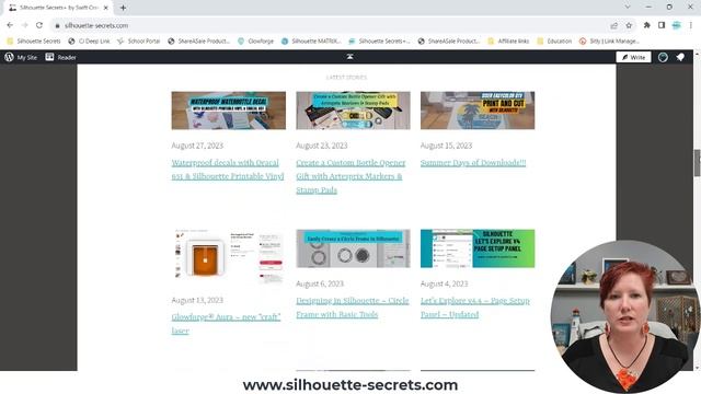 Silhouette Secrets+ Website Updates & Quick Tour смотреть онлайн
