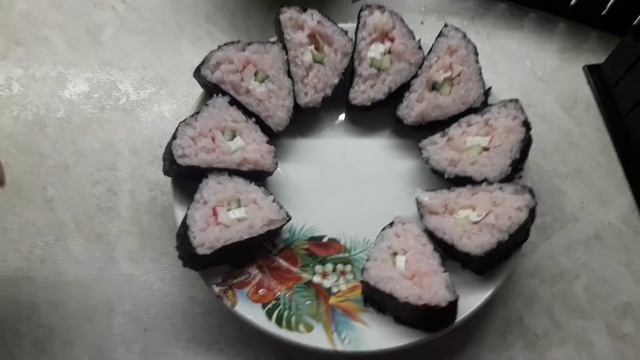 Приготовление роллов с набором МИДОРИ!!!!!