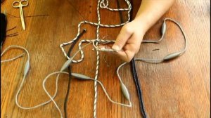 Как срастить между собой два конца плетёного шнура или верёвки. Поставить бандаж. Соединить шнур.